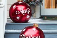 Large Outdoor Christmas Ornaments