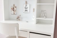 White Bedroom Desk