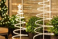 Outdoor Spiral Christmas Tree