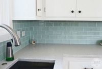 Glass Tile Kitchen Backsplash