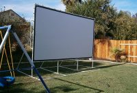 Outdoor Projector Screen With Stand