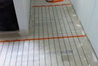 Heated Bathroom Floor