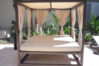 Outdoor Daybed With Canopy