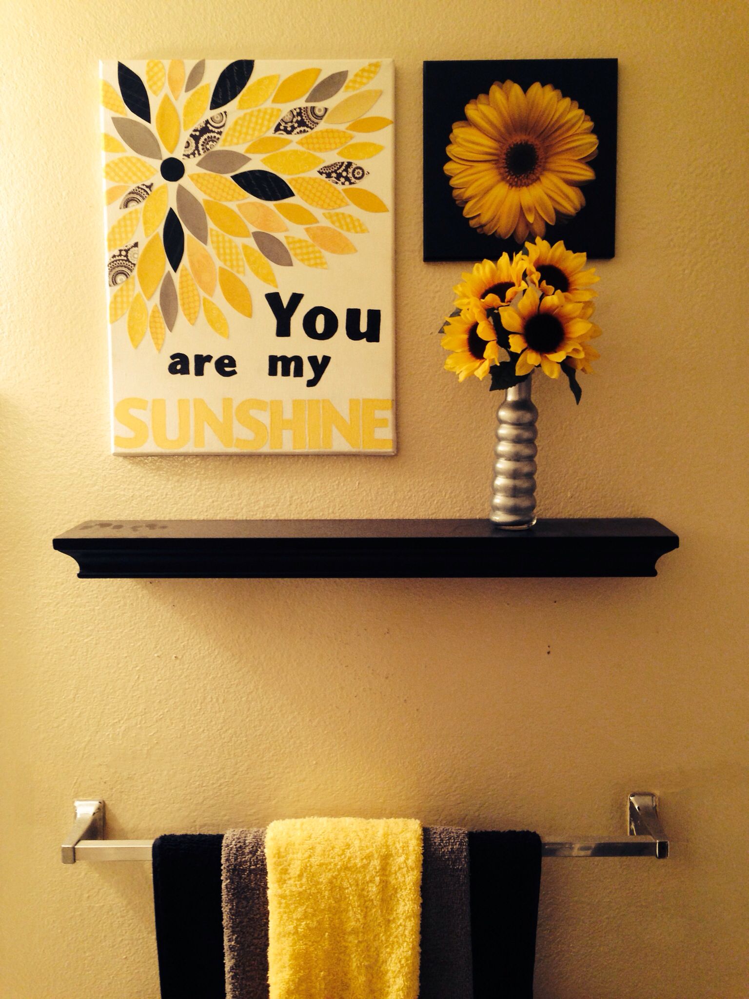 Sunflower Bathroom Decor