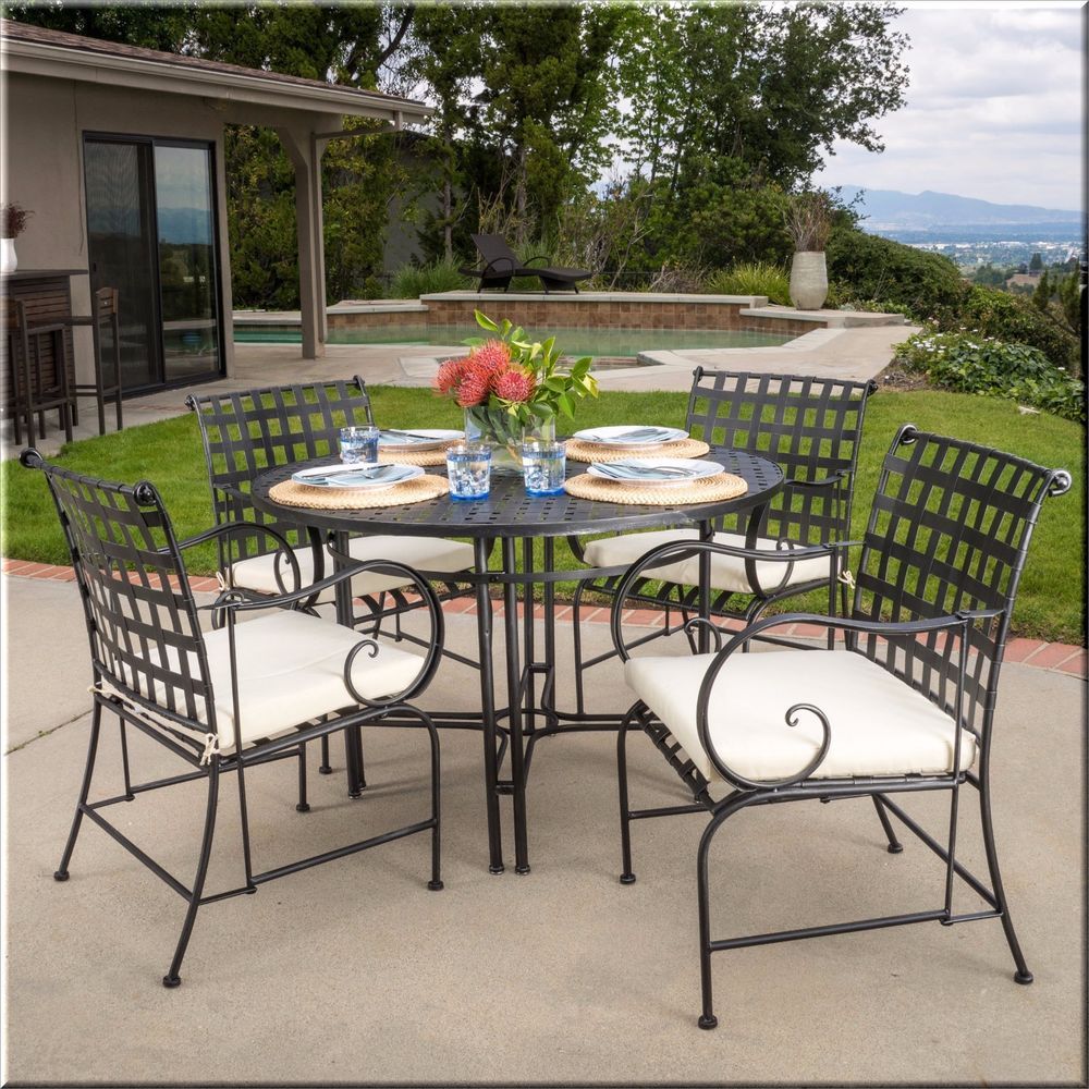 Outdoor Table And Chair Set - SWEETYHOMEE