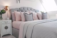 Pink And Grey Bedroom