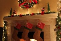 Fireplace Christmas Decor Ideas