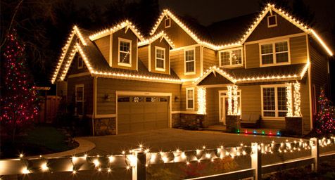 Outdoor House Christmas Lights