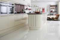 White Kitchen Floor Tiles