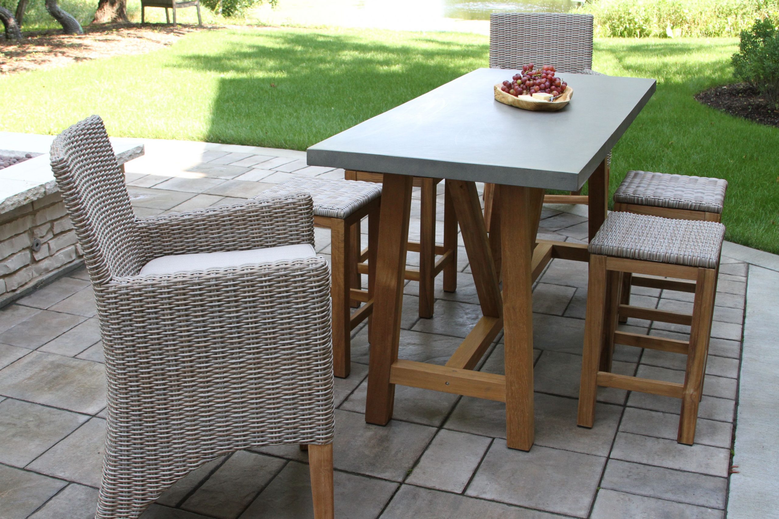 Counter Height Outdoor Table