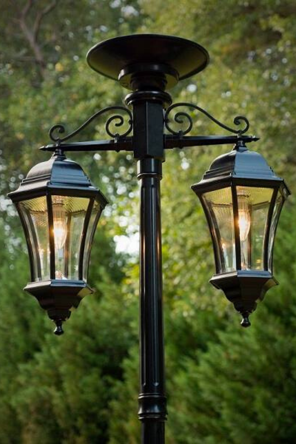 Outdoor Solar Post Lights